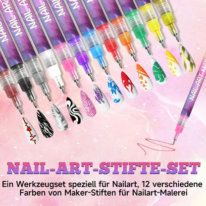 🎨Set mit 12 Nagellackstiften