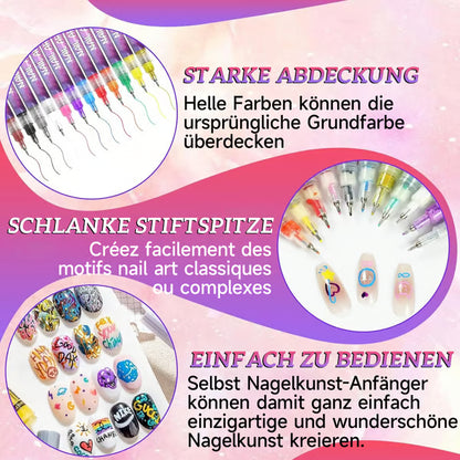 🎨Set mit 12 Nagellackstiften