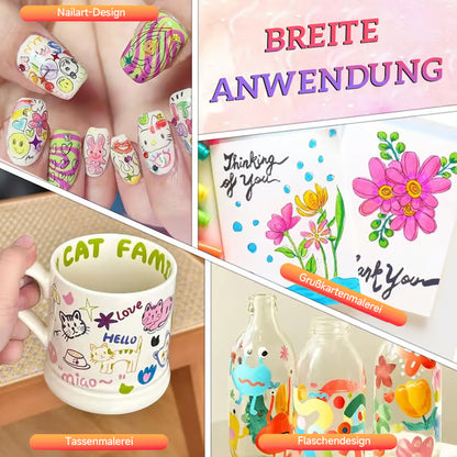 🎨Set mit 12 Nagellackstiften