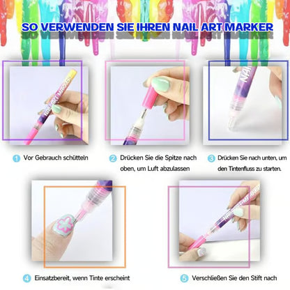 🎨Set mit 12 Nagellackstiften