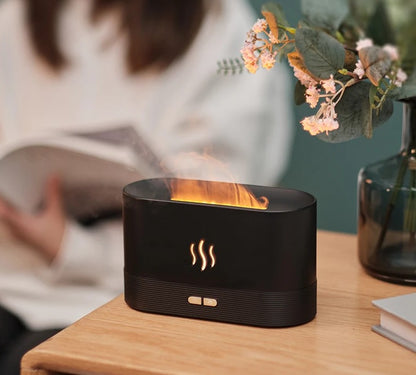 ZenAura Flame Aroma-Diffusor