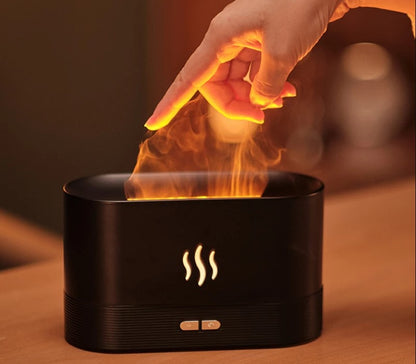 ZenAura Flame Aroma-Diffusor