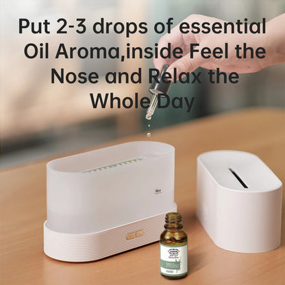 ZenAura Flame Aroma-Diffusor