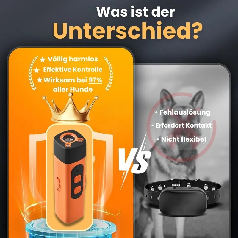 RuhePfote™ Pro - Schonendes Ultraschall-Training für ruhiges Zuhause